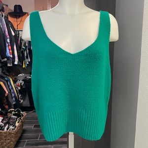 NWT A New Day Green Tank Top